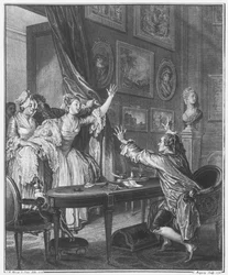 Det er en dreng, graveret af Pierre Charles Baquoy (1759-1829) 1776